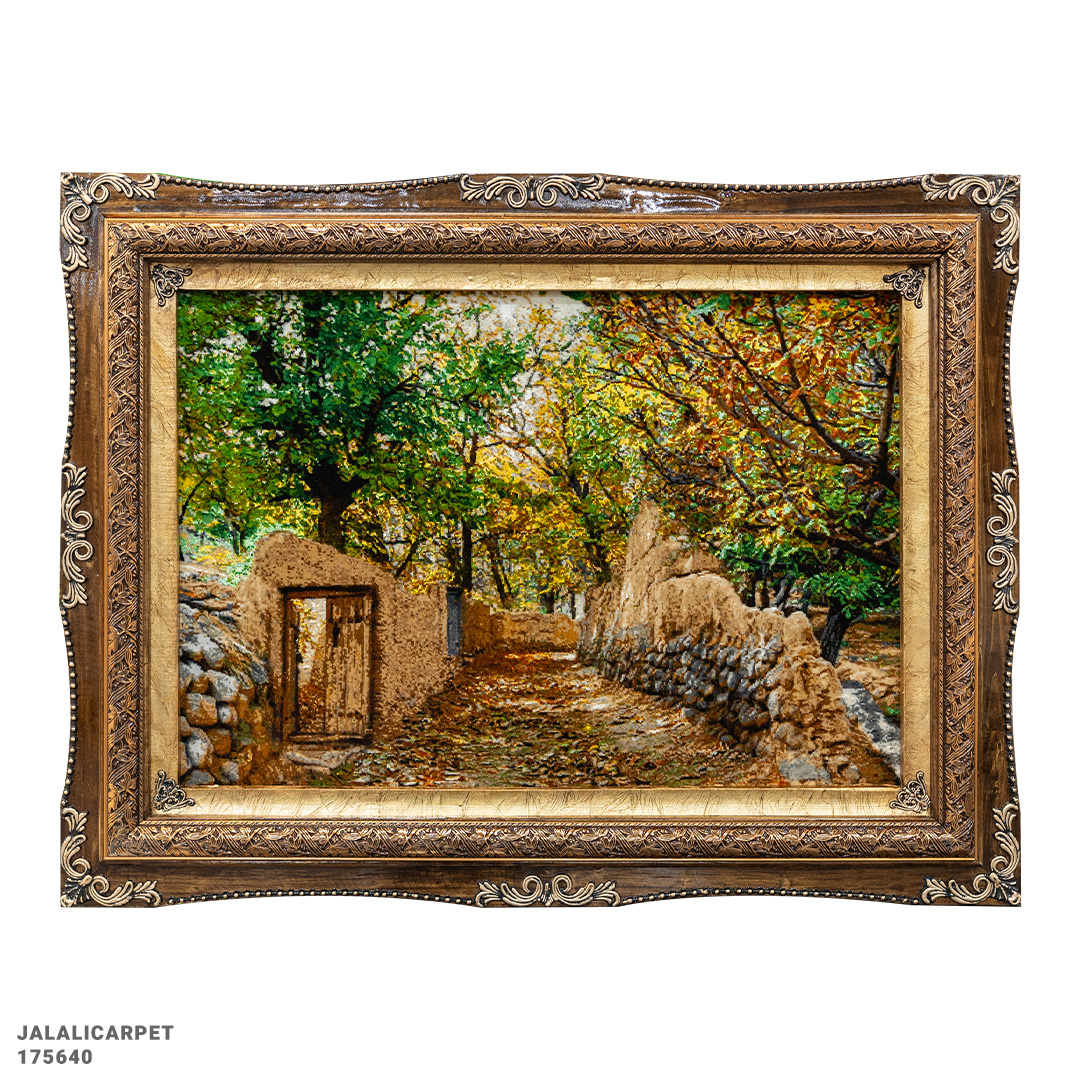 تابلوفرش کوچه باغ 50 رج