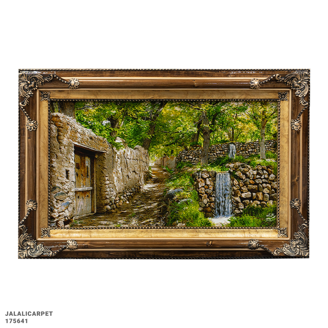 تابلوفرش کوچه باغ 50 رج