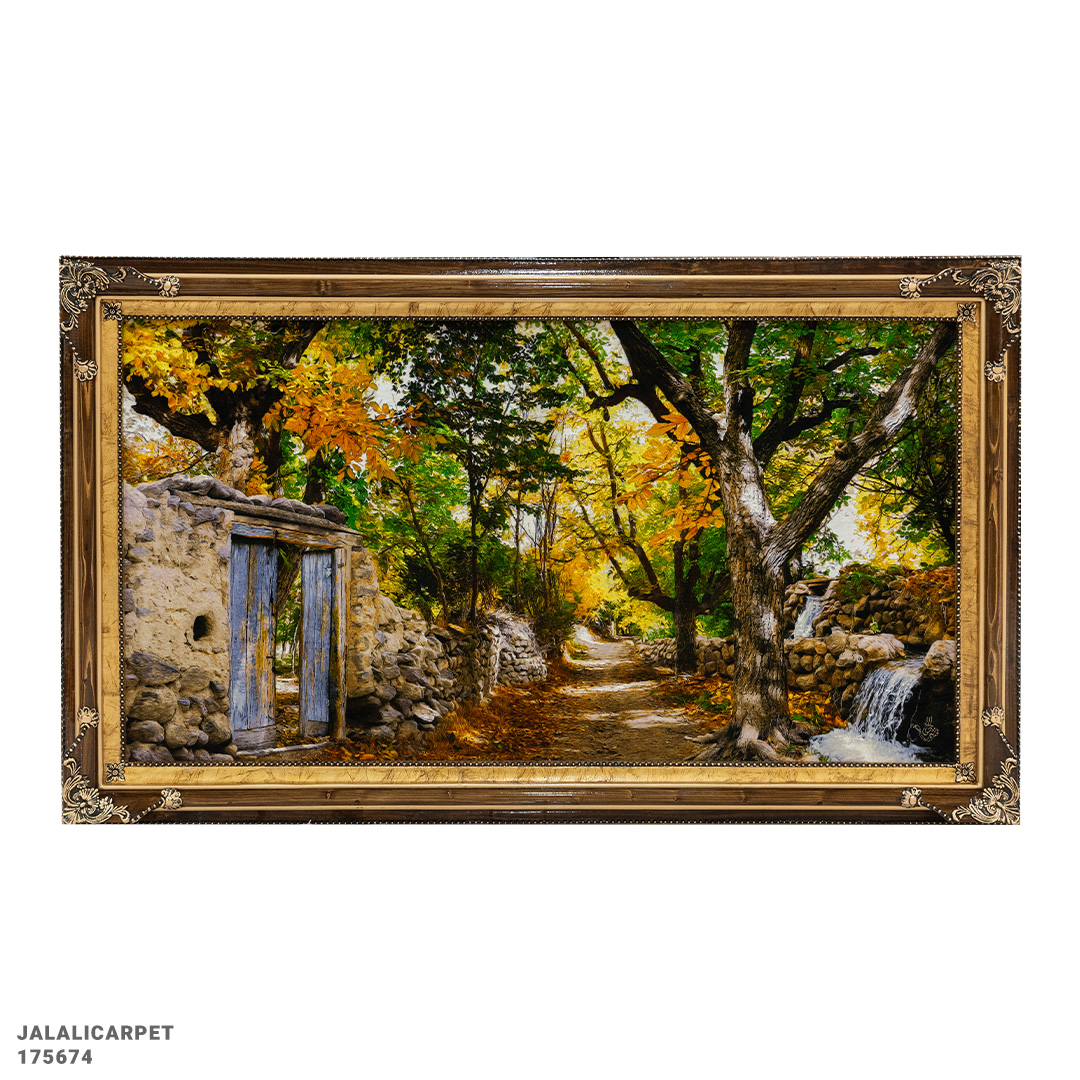 تابلوفرش کوچه باغ 50 رج