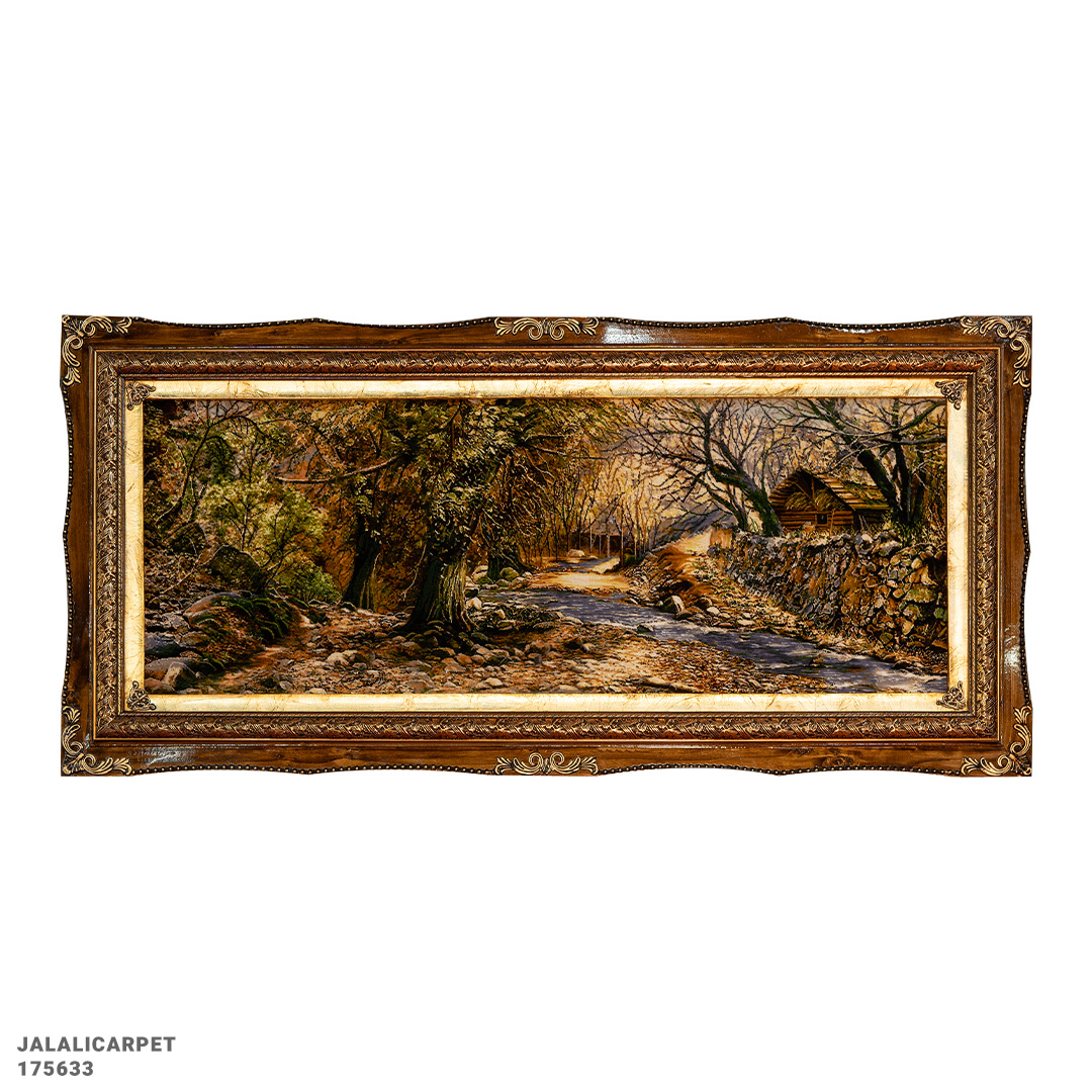 تابلوفرش منظره 50 رج