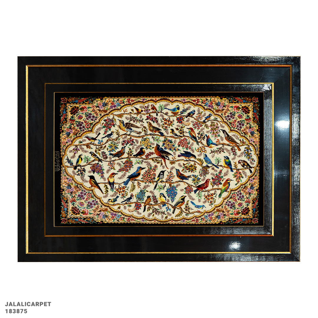 تابلوفرش تمام ابریشم